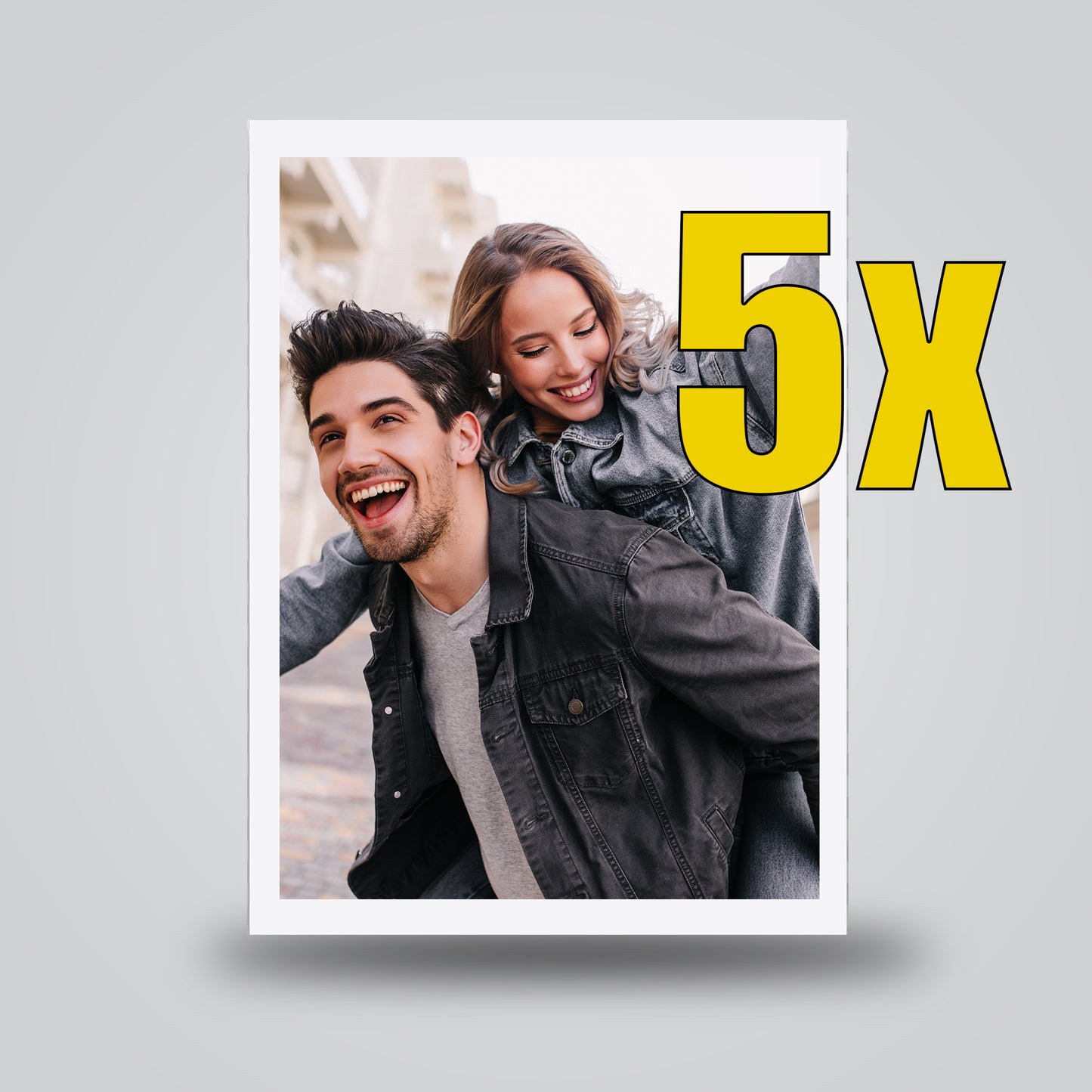 Impresión 5X lustre