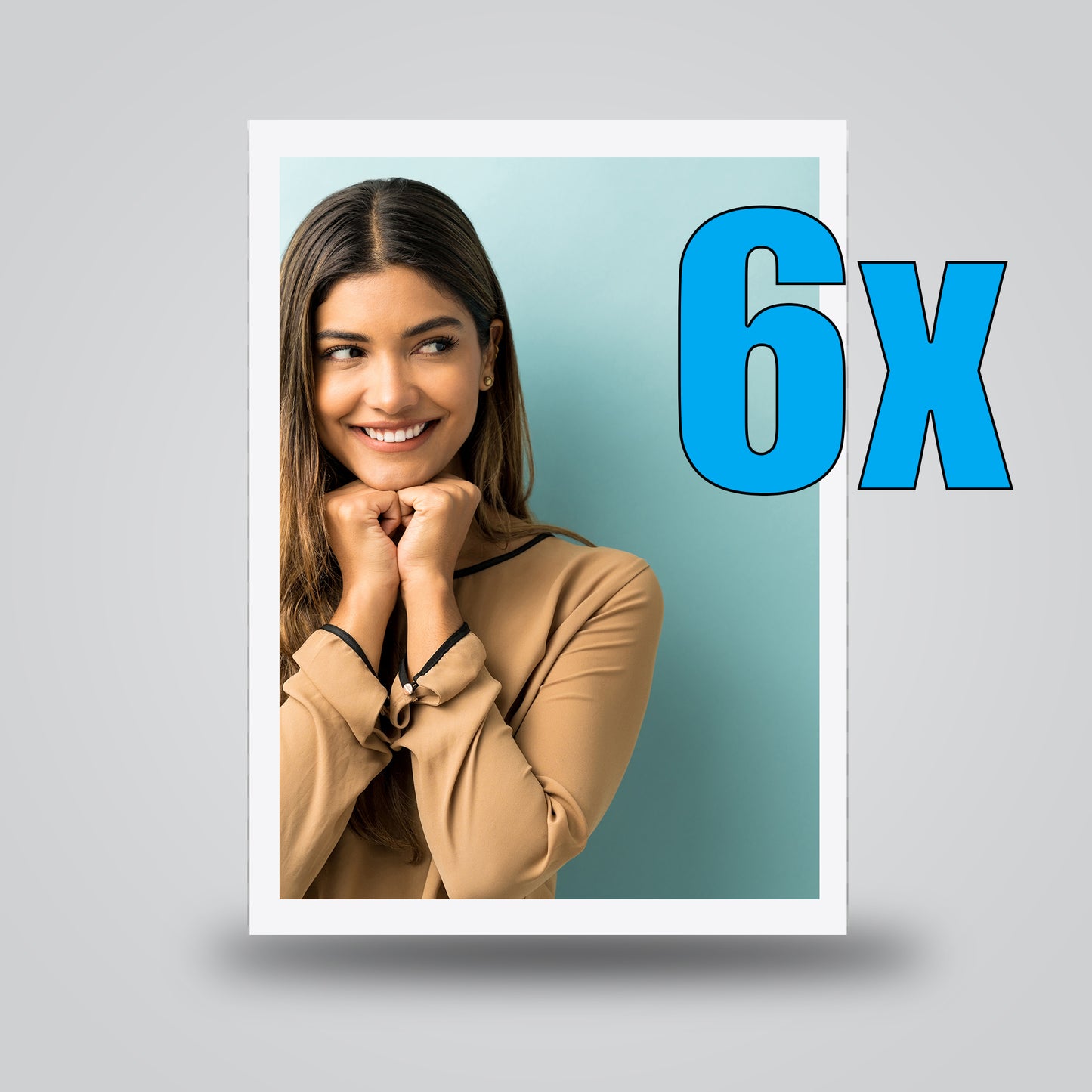 Impresión 6X brillante