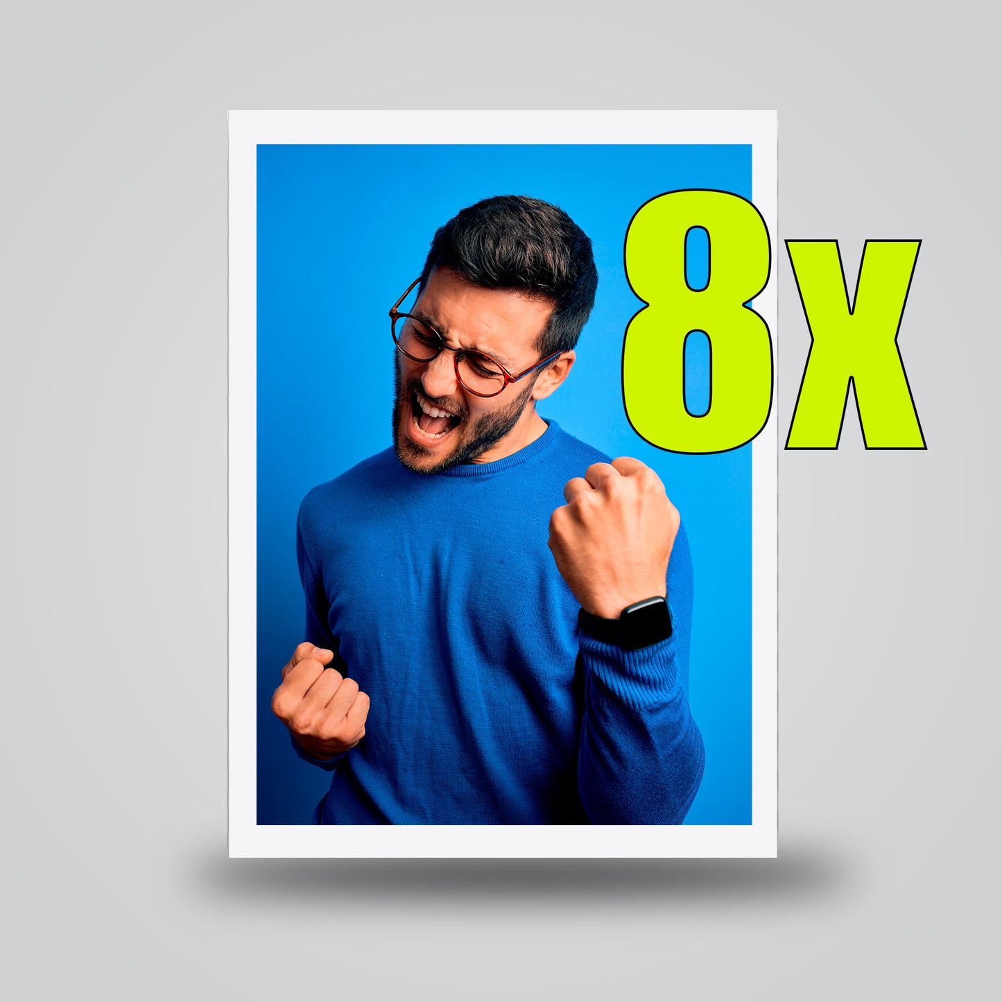 Impresión 8X lustre